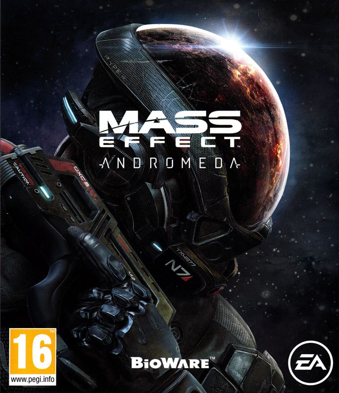 Mass Effect Andromeda box art for Xbox One